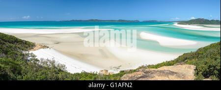 Whitehaven Beach in den Whitsundays, Australien Stockfoto