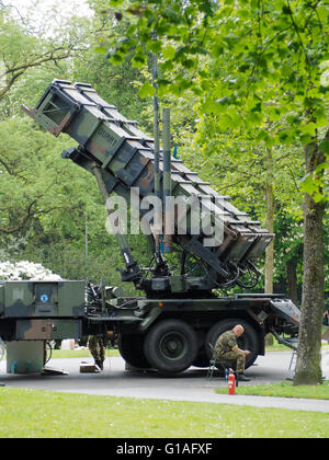 Patriot Flak Rakete Raketenabwehrsystem, Breda, Niederlande Stockfoto