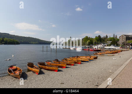 Lake Windermere 12. Mai 2016 UK Wetter. Sonnigen Tag am Lake Windermere in Bowness Bay Credit: Gordon Shoosmith/Alamy Live News Stockfoto