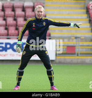 HEDVIG LINDAHL Fußball Schweden, Torwart, Profi in Chelsea F.C. Stockfoto