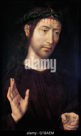 Hans Memling - der Mann der Schmerzen Segen - Musei di Strada Nuova Genova Stockfoto