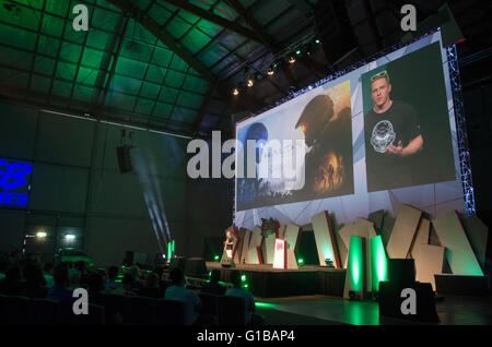 Sydney, Australien 2. Oktober 2015: 'XBOX die größten Spiele Lineup' Präsentation während der EB Games Expo. Stockfoto