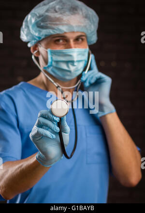 Junger Arzt Stockfoto