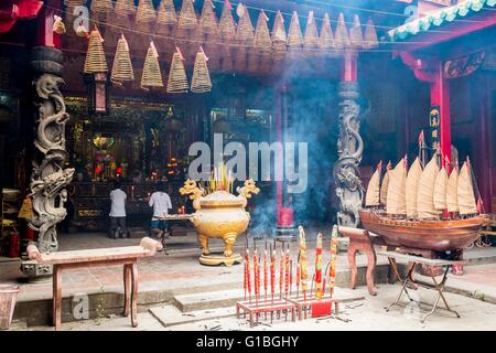 Vietnam, Ho-Chi-Minh-Stadt (Saigon), Ha Pagode Hoi Quan Chuong Stockfoto