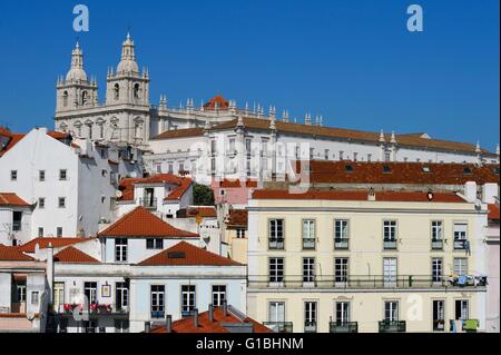 Portugal, Lissabon, Alfama Bereich Belvedere Portas do Sol Stockfoto