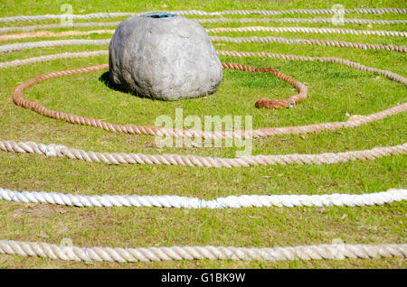 Sydney, Australien 20. Juli 2015: der jährlich geführten Kunstausstellung Hafen Skulptur findet statt am Deckshaus und Clarkes Point Reserve in Sydney. Die Ausstellung bietet eine Vielzahl von Kunstwerken und läuft vom 30. Juli bis 9. August. Stockfoto