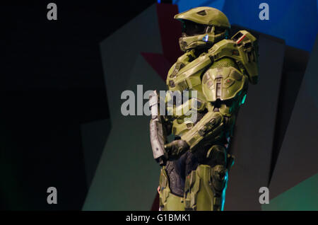 Sydney, Australien 2. Oktober 2015: 'XBOX die größten Spiele Lineup' Präsentation während der EB Games Expo. Stockfoto