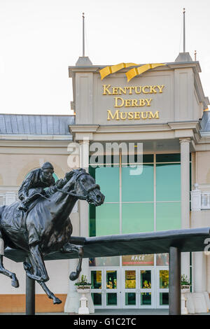 Louisville, Kentucky, USA - 4. April 2016. Kentucky Derby Museum in Churchill Downs Louisville Kentucky Stockfoto