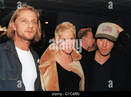 Wortmann, Sönke / Ann-Kathrin Kramer / Jan Josef Liefers, | Anlass: Premiere "Knockin ' on Heavens Door" || Aufgenommen in: Cinemaxx, Essen | Stockfoto