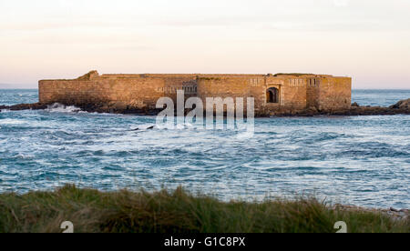 Fort Houmt Herbé aus der Kanal-Insel Alderney Stockfoto