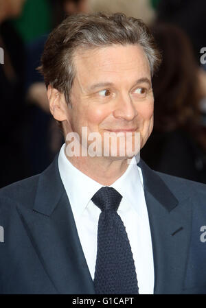 11. April 2016 - Colin Firth Teilnahme an Auge in der Sky UK Premiere beim Curzon, Mayfair in London, Vereinigtes Königreich. Stockfoto