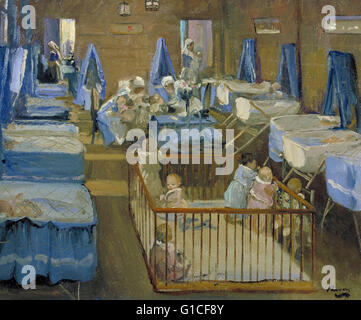 Lavery, John - Lady Henrys Kindergarten, Woolwich - Imperial Kriegsmuseen Stockfoto