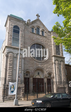 Koptische Kirche Auferstehung 14th Street, Brooklyn, New York, USA Stockfoto