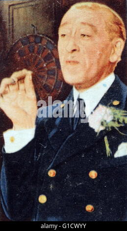 Gordon Harker (1885-1967), ein englischer Schauspieler. Vom 20. Jahrhundert Stockfoto