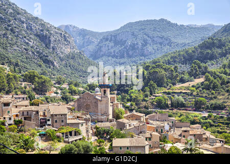 Bergdorf Valldemossa in Mallorca, Spanien Stockfoto