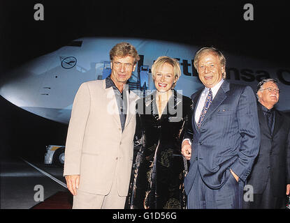 Air Force One (Premiere) / Jürgen Prochnow / Glenn Close / Wolfgang Petersen | Anlass: Premiere "Air Force One" || Aufgenommen in: München Stockfoto