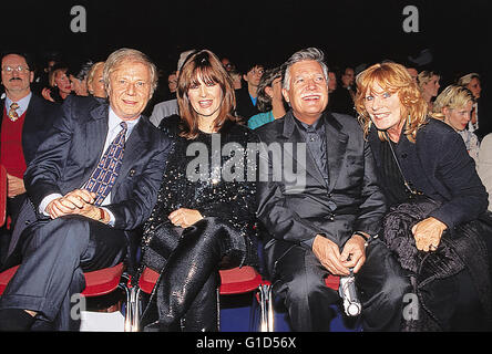 Petersen, Wolfgang / Maria Petersen / Michael Ballhaus / Helga Ballhaus | Anlass: Premiere "Air Force One" || Aufgenommen in: München Stockfoto