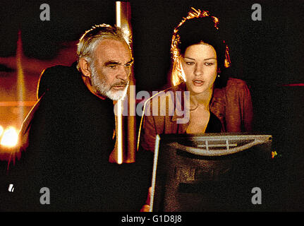 Verlockende Falle / Sean Connery / Catherine Zeta-Jones, Stockfoto