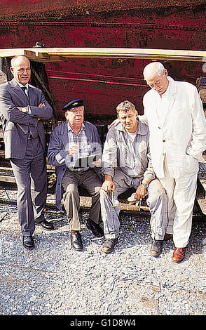 Zwei Asse Und Ein König (TV-Film) / Heiner Lauterbach / Heinz Hoenig / Martin Benrath Stockfoto