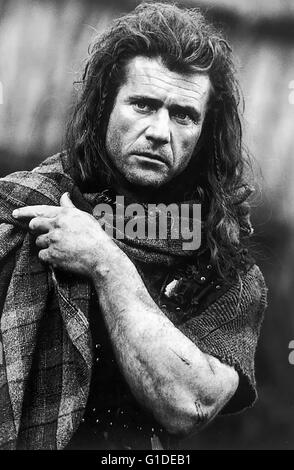 Braveheart / Mel Gibson Stockfoto