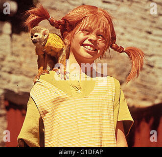 Pippi Langstrumpf / Inger Nilsson Stockfoto