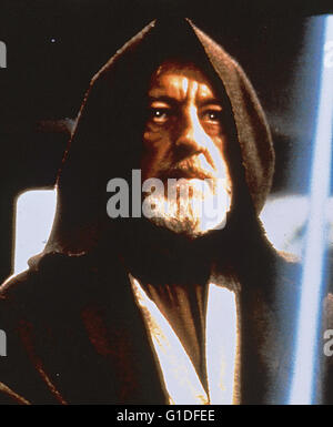 Krieg der Sterne - Special Edition / Sir Alec Guinness Stockfoto