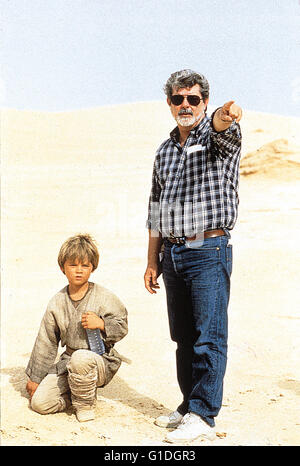 Star Wars: Episode - Die Dunkle wobei / Satz / George Lucas / Jake Lloyd Stockfoto