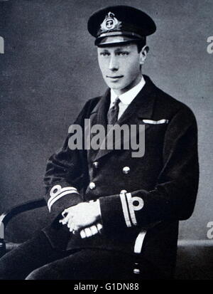 Foto von Prinz Albert Frederick Arthur George (1895 – 1952). Vom 19. Jahrhundert Stockfoto