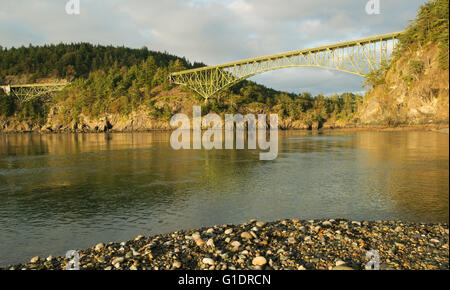 Deception Pass State Park, Washington State USA Stockfoto