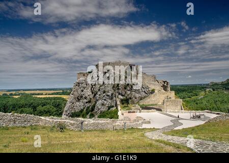 Burgruine Devin Stockfoto