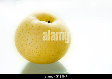 Pyrus Pyrifolia. Chinesische Birne. Stockfoto