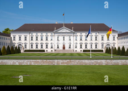 Das Bellevue Palace Heimat des Bundespräsidenten in Berlin Deutschland. Stockfoto