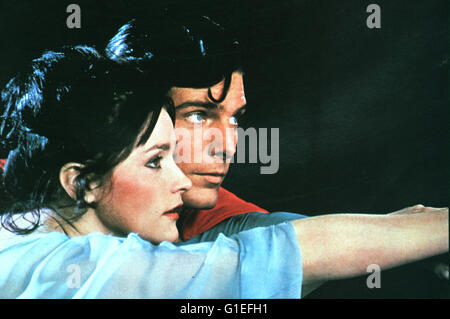 Superman / Christopher Reeve / Margot Kidder Stockfoto