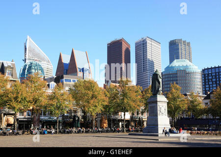 Skyline von den Haag in den Niederlanden Stockfoto