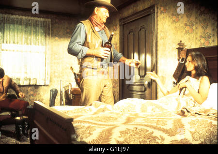 Rio Lobo / John Wayne Stockfoto