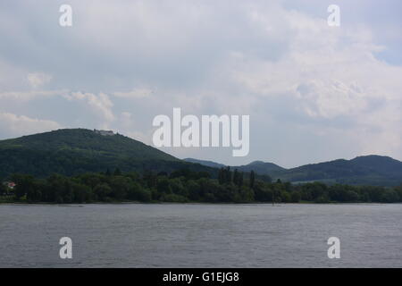 Landschaft des Landes Rhein nahe Bonn, Deutschland Stockfoto