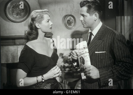 AFF‰re in Trinidad / Rita Hayworth / Glenn Ford Stockfoto