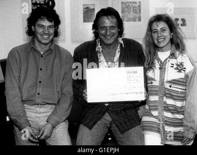 Der Deutsche Musiker Und Liedermacher Konstantin Wecker, 1990er Jahre Deutschland. Deutscher Musiker und Liedermacher Konstantin Wecker, Deutschland der 1990er Jahre. Stockfoto