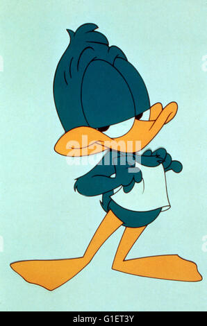 Tiny Toons, aka: Tiny Toon Abenteuer, Zeichentrickserie, USA 1990, Charakter: Plucky Duck Stockfoto