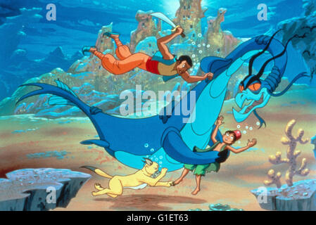 Das fantastische Reisen von Sinbad der Seemann aka: Die Fantastischen Abenteuer von Sindbad Dem Seefahrer, Zeichentrickserie, USA 1998, Szenenfoto Stockfoto