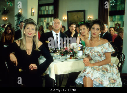 Nicht von Schlechten Eltern, Fernsehserie, Deutschland 1993-1998, Monia: Sabine Postel ("Links"), Ulrich Pleitgen Stockfoto