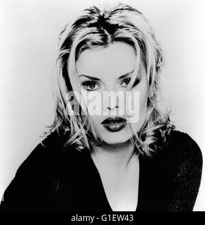 Sterben Sie Entstehungsjahr Popsängerin Kim Wilde, 1990er Jahre. Britische Pop-Sängerin Kim Wilde, der 1990er Jahre. Stockfoto