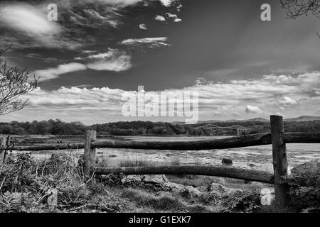 Menai straights Angelsey North Wales UK Stockfoto