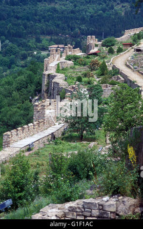 Tsarevets Zitadelle, Veliko Tarnovo, Bulgarien Stockfoto