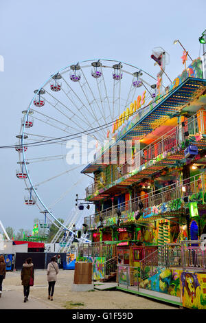 Kirmes in Aix-Les-Bains Frankreich Südost Reisen Stockfoto