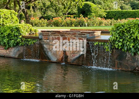 Brunnen in Johannesburg Botanischer Garten, Südafrika Stockfoto