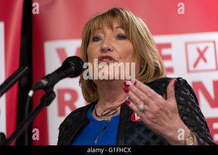 Liverpool, Merseyside. 13. Mai 2016. Glenis Willmott, Mitglied des Europäischen Parlaments für East Midlands. Stockfoto