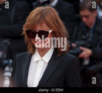 Schauspielerin Susan Sarandon an der Gala screening für Woody Allens Café Society Film und Eröffnungsfeier im 69. Cannes Film Fe Stockfoto