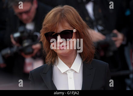 Schauspielerin Susan Sarandon an der Gala screening für Woody Allens Café Society Film und Eröffnungsfeier im 69. Cannes Film Fe Stockfoto