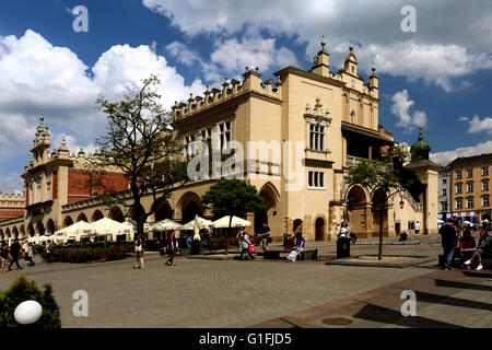 Krakau, Rynek Glowny, Polen Stockfoto